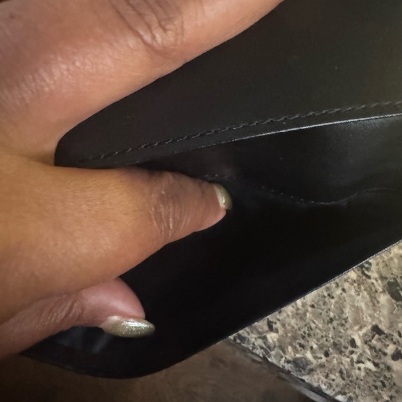 Coach Signature Black Women's Checkbook Wallet - Picture 8 of 8